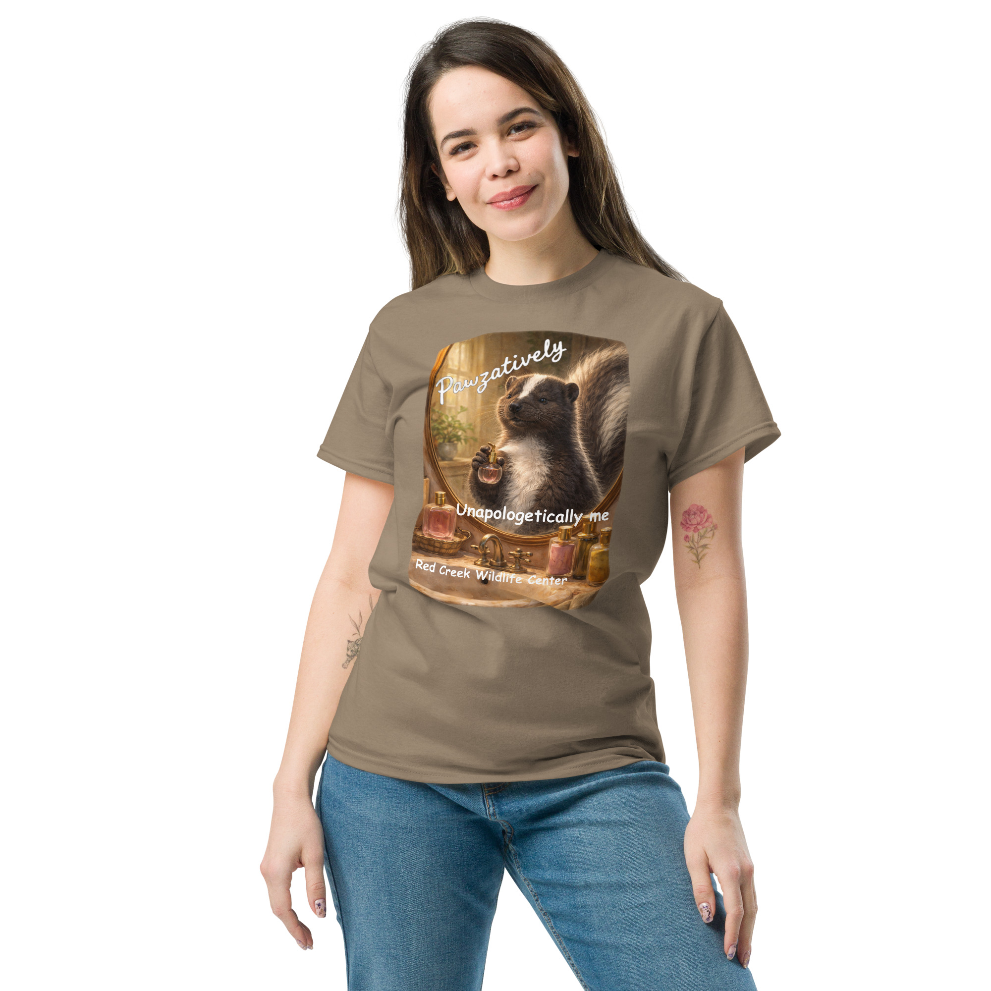 PAWZATIVELY Unapologetically Me – Skunk T-Shirt - Image 26