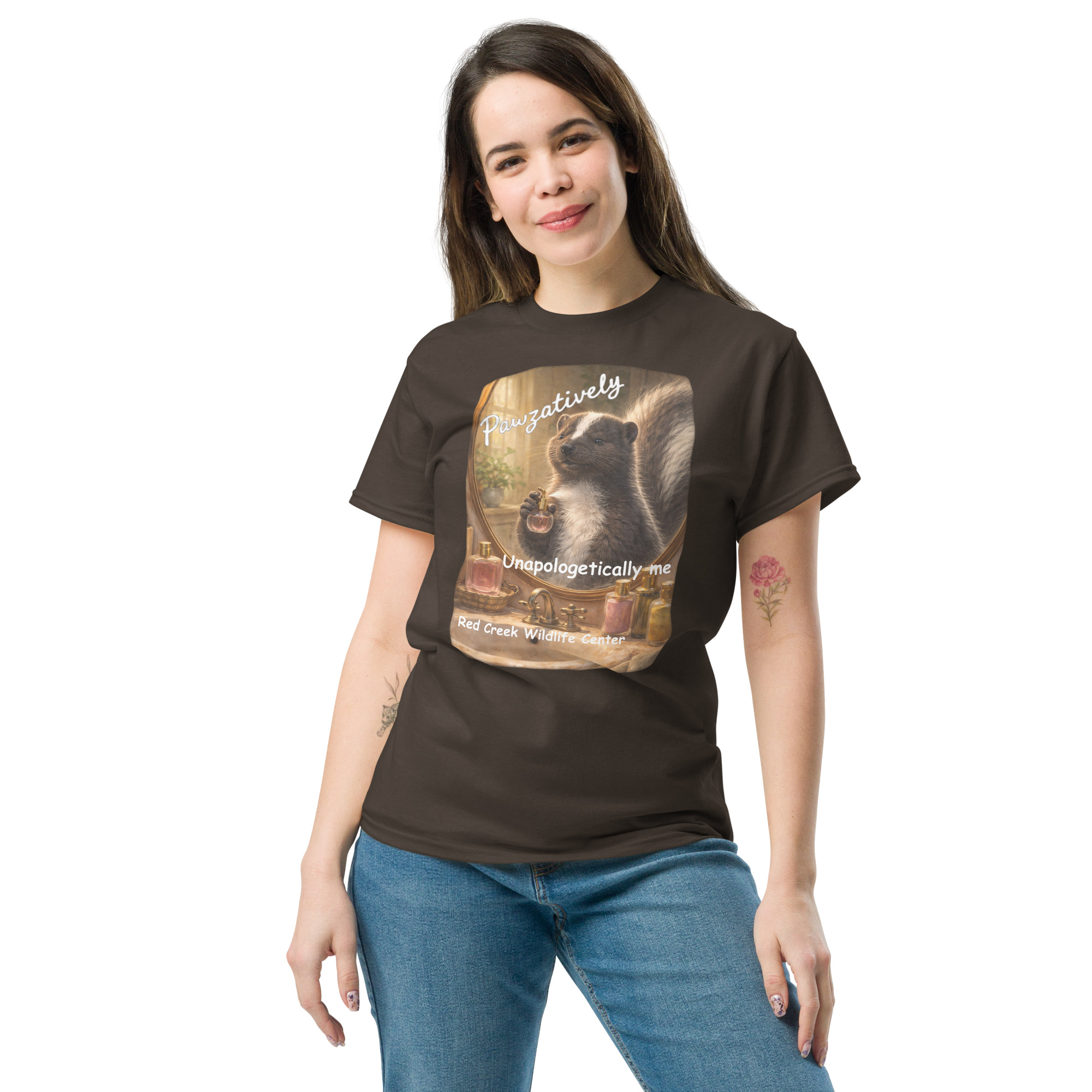 PAWZATIVELY Unapologetically Me – Skunk T-Shirt - Image 8