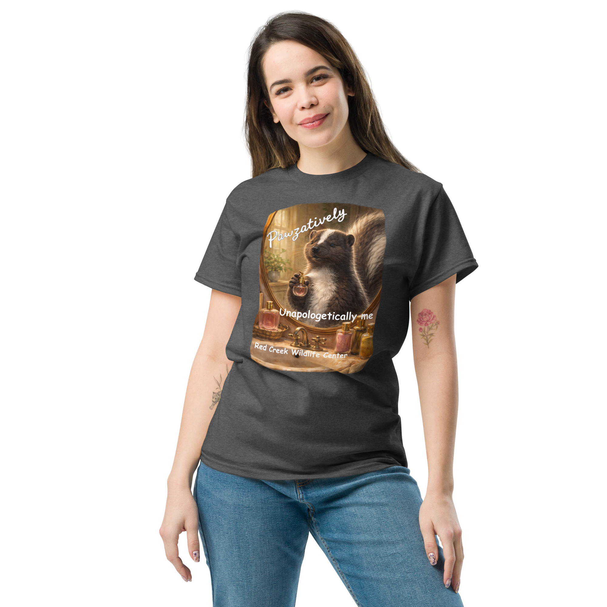 PAWZATIVELY Unapologetically Me – Skunk T-Shirt - Image 11
