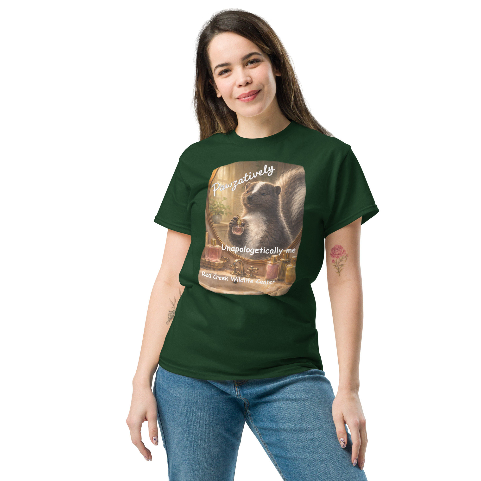 PAWZATIVELY Unapologetically Me – Skunk T-Shirt - Image 5