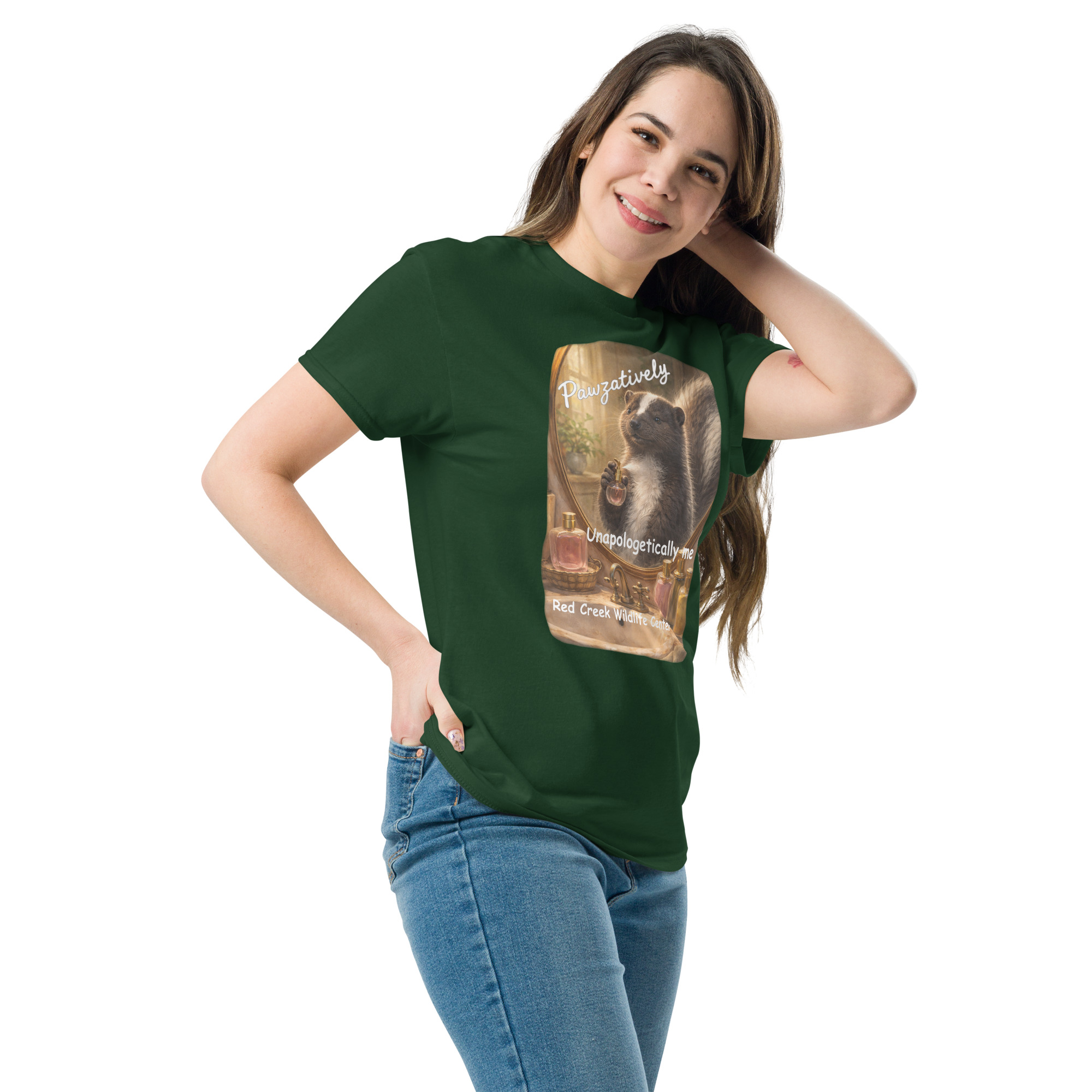 PAWZATIVELY Unapologetically Me – Skunk T-Shirt - Image 7