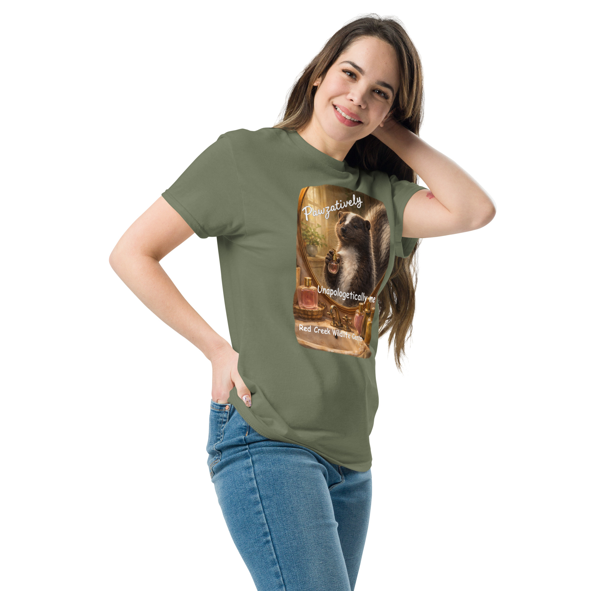 PAWZATIVELY Unapologetically Me – Skunk T-Shirt - Image 18