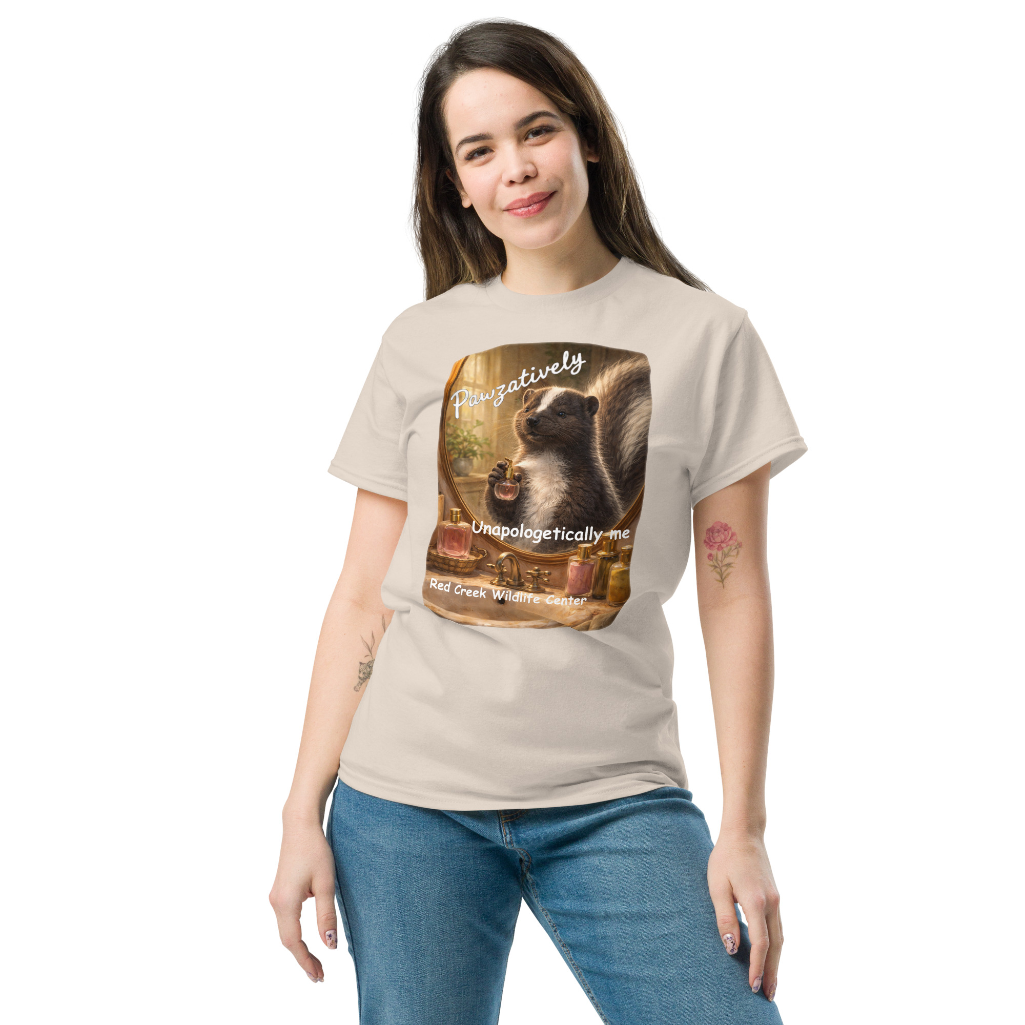 PAWZATIVELY Unapologetically Me – Skunk T-Shirt - Image 35